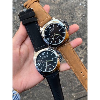 นาฬิกา panerai เข็มเล็กบอกวินาที แถมฟรีกล่องร้าน ฟรีผ้าเช็ด+เซ็ทเวลา