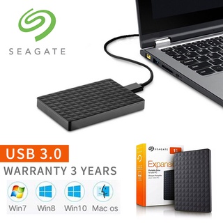 ส่งจากกรุงเทพ Seagate external hard disk 1TB/2TB ที่เก็บข้อมูลแบบพกพา CLEARENCE SALE ! ฮาร์ดไดรฟ์คุณภาพสูง