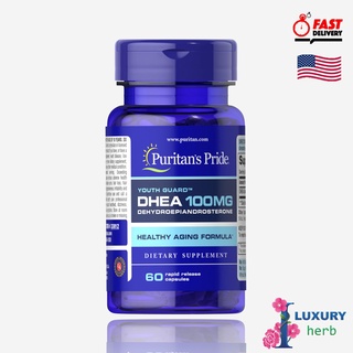 Puritans Pride DHEA 100 mg​ 60Capsules exp11/2025