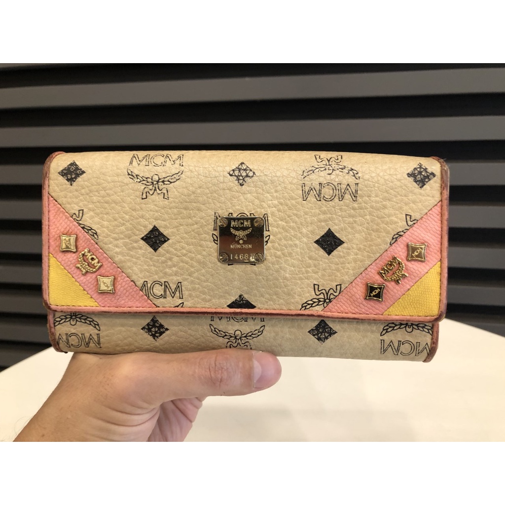 Sale!!  MCM Long Wallet  Authentic Used