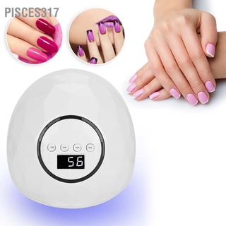 Pisces317 เครื่องเป่าเล็บเจล Uv Led 86W แบบมืออาชีพ