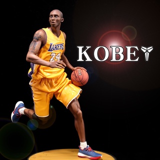 โมเดลฟิกเกอร์ Mamba Kobe Bryant James NBA Basketball Star Lakers สีดํา สําหรับตกแต่ง