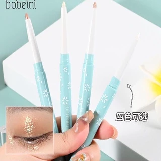 M204 Bobeini ดินสอเขียนขอบตา อายแชโดว์ อายไลเนอร์ สีชมพูแชมเปญ สีทอง ติดทนนาน