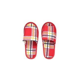 รองเท้า SCOTT RED HOME LIVING STYLE | HOME LIVING STYLE | รองเท้าสลิปเปอร์ อุปกรณ์ในห้องน้ำ ห้องน้ำ รองเท้า SCOTT RED HO