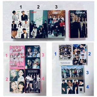 โลโม่การ์ด Got7 / BTS / Blackpink/ WannaOne