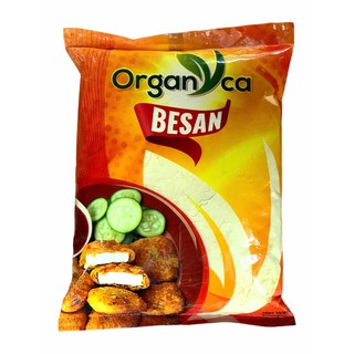 Besan แป้งถั่วลูกไก่ ORGANYCA 500g (Gram Ladoo - Chick Pea Flour)