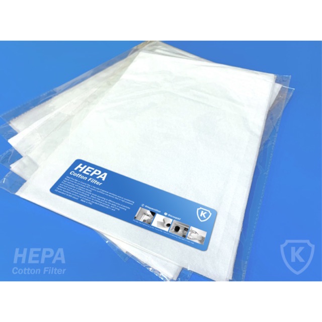 ผ้ากรองฝุ่น HEPA Cotton Filter ของแท้ 14 x 40 นิ้ว