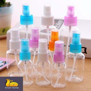 (S-201)  ขวดสเปรย์ พลาสติกใส 30ml,50ml,100ml คละสี