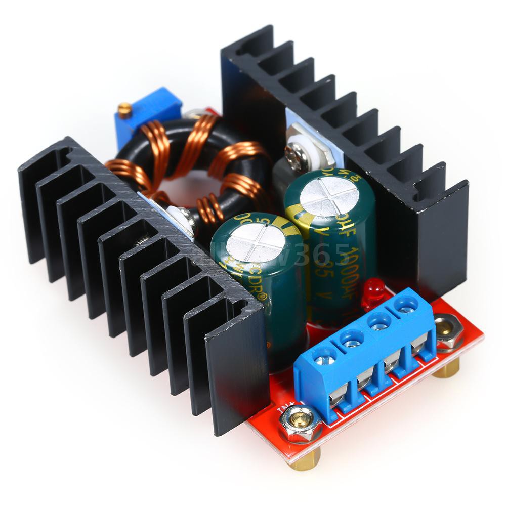 2pcs 150W DC-DC Boost Converter 10-32V to 12-35V 6A Step-Up Power Supply Module
