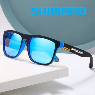 Y97 Shimano แว่นตากันแดด เลนส์โพลาไรซ์ ป้องกันรังสียูวี 400 สไตล์คลาสสิก สําหรับผู้ชาย เหมาะกับการขี่รถจักรยาน ตั้งแคมป์ เดินป่า ตกปลา เล่นกีฬากลางแจ้ง