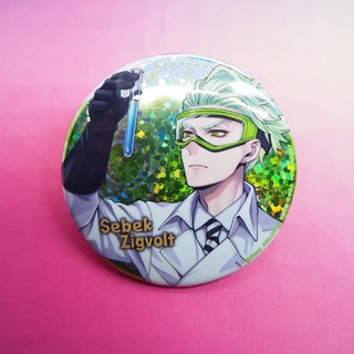 Twisted Wonderland - Sebek Zigvolt - Badge - Disney Twisted Wonderland Can Badge ~Renkinjutsu~ vol.2