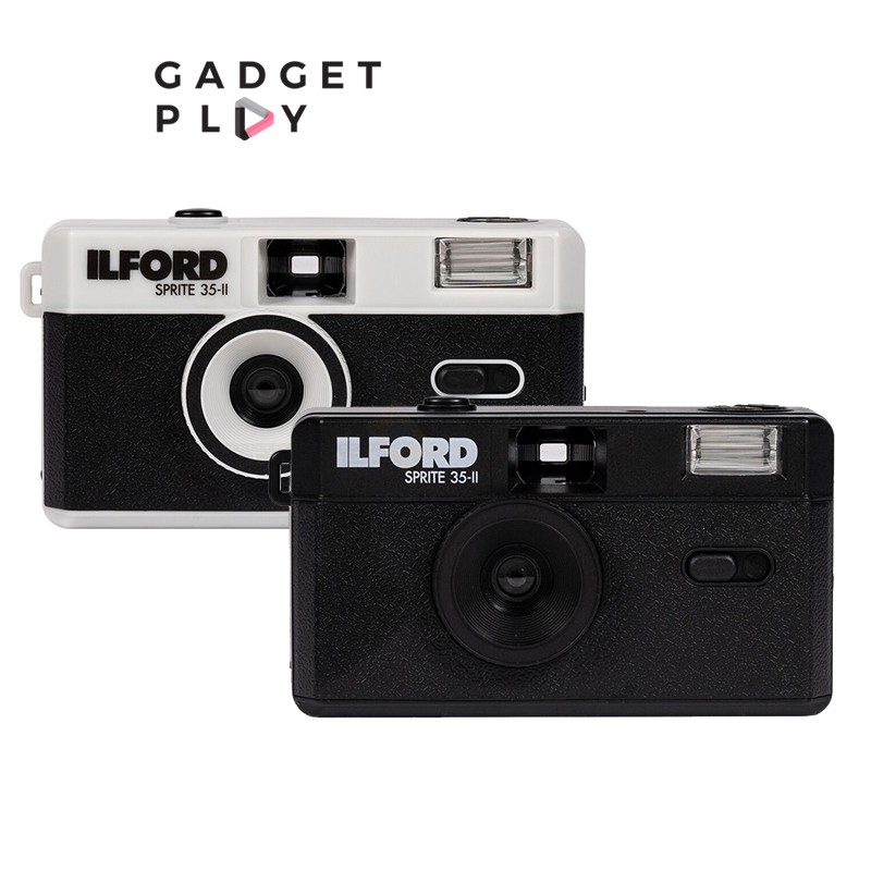 [กรุงเทพฯ ด่วน 1 ชั่วโมง] Ilford Sprite 35-II Reusable/Reloadable 35mm Analog Film Camera (Black & S