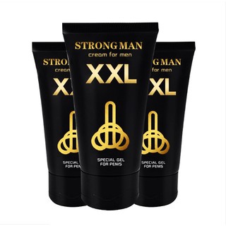 สุดคุ้ม เซต 3 ชิ้น STRONG MAN XXL 50มล. ครีมนวดเพิ่มขนาด เห็นผล100% (มีวิธีนวดให้)