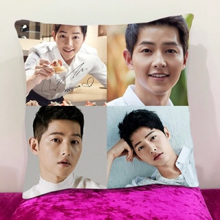 หมอนอิงสั่งทำ ใส่ได้4รูป หมอนอิงขนนุ่ม หมอนอิงโซฟา หมอนอิงในรถ หมอนอิง Cushions Song Joong Ki ซงจุงกิ