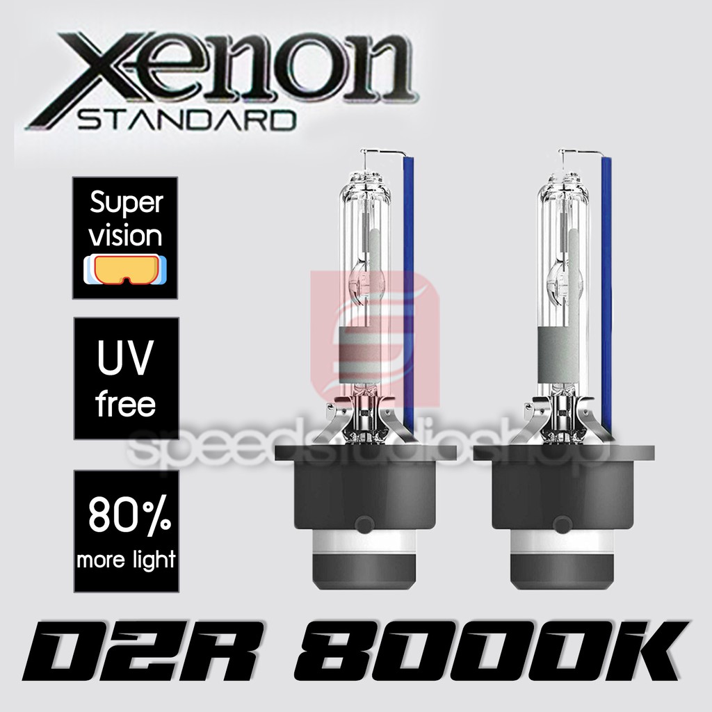 Speed Studio หลอดไฟหน้า ซีนอน D2R HID Xenon 8000K 35W 1 คู่