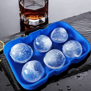 Whiskey Ice Silicone Block บล็อคซิลิโคนทำน้ำแข็งวิสกี้ 6 ลูก