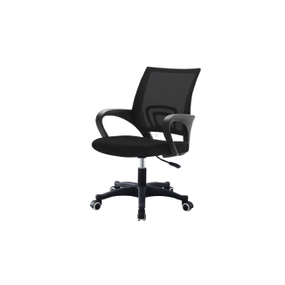 GIOCOSO เก้าอี้ เก้าอี้สำนักงาน เก้าอี้นั่งทำงาน Office Chair รุ่น B (Black) ขาเก้าอี้คละแบบ โฮมออฟฟิศ เก้าอี้ผู้บริหาร