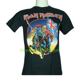 เสื้อวง Iron Maiden เสื้อไซส์ยุโรป ไอเอิร์นเมเดน ไอร่อน PTA1273 เสื้อวงดนตรีร็อค เดธเมทัล