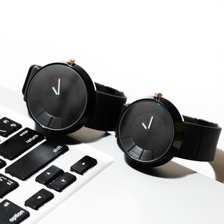 Bornfoundwatch Minimalwatch Black