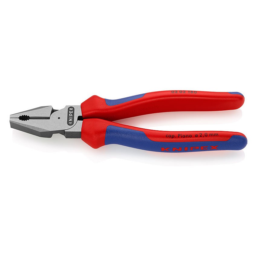 Knipex คีมปากจิ้งจกรุ่นงานหนัก 7 นิ้ว ด้ามสองสี รุ่น 0202180