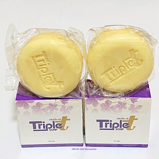 สบู่ทริปเปิ้ลทรี Triple T Soap 2 ก้อน