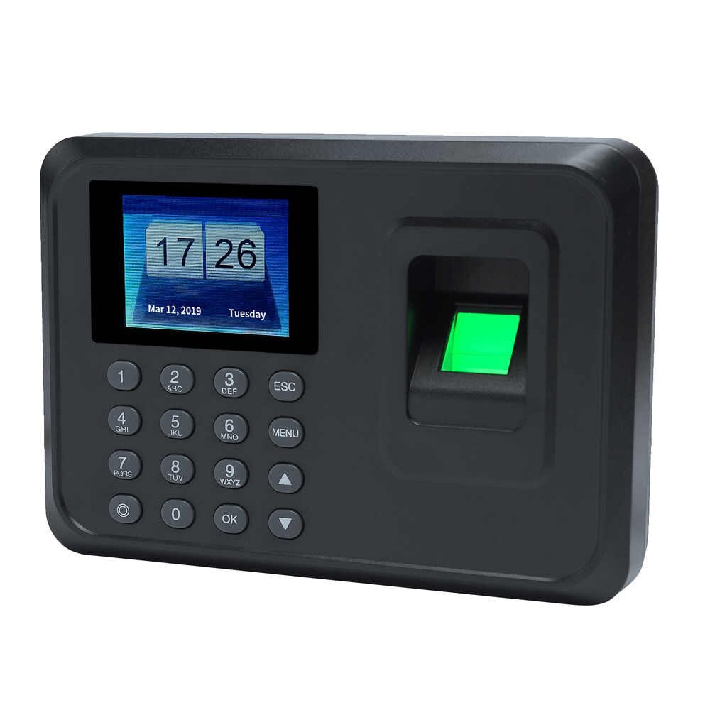 เครื่องสแกนลายนิ้วมือ พร้อมส่ง รุ่นยอดนิยม Fingerprint Time Attendance ลงเวลา ของแท้รับประกัน1ปี