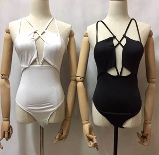 Sale! Body suit ขาวดำจ้า