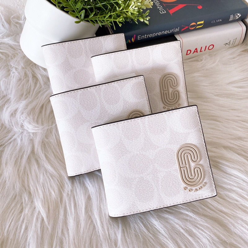 COACH  3-IN-1 WALLET IN SIGNATURE CANVAS WITH COACH PATCH #coach2838