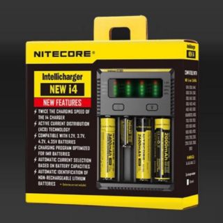 เครื่องชาร์จ Nitecore NEW i4 ของแท้เช็คโค๊ตได้