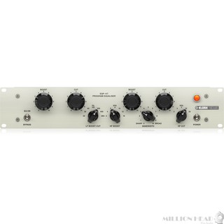 KLARK TEKNIK : EQP-KT Classic Tube Equaliser with Switchable Frequency Selection, Variable Bandwidth and Custom-Built Mi