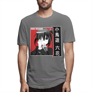 [COD]เสื้อยืด ผ้าฝ้าย พิมพ์ลายการ์ตูนอนิเมะ Summwe Rikka Takanashi แฟชั่นสําหรับผู้ชายS-5XL