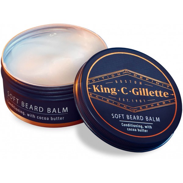 พร้อมส่ง ของแท้ King C Gillette Soft Beard Balm/Beard Thickener (50ml)/Beard Oil 30ml/Shaving Gel 150ml/Beard Wash 300ml