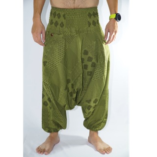 Thai cotton pants กางเกงม้งขายาว