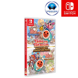 [พร้อมส่ง]Nintendo: Taiko No TatsuJin Rhythmic Adventure Pack (ASIA EN/JP/CH/JR) แผ่นเกม สำหรับ Nintendo Switch