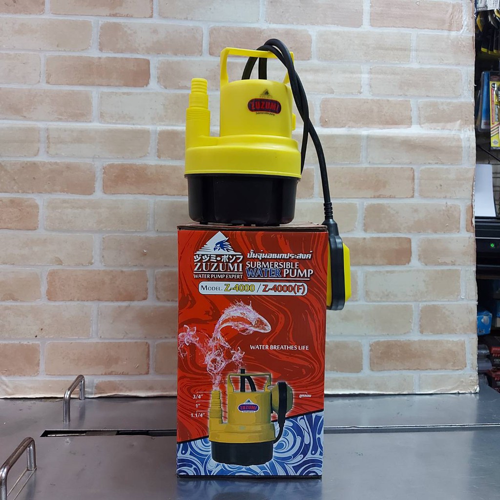 ZUZUMI ปั้มไดโว่ AUTO 1นิ้ว รุ่น Z-4000F