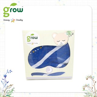 ผ้าห่อตัวทารก มัสลินใยไผ่ ผ้าใยไผ่Grow bamboo muslin swaddle  ออร์เเกนิค 100 %