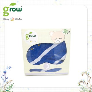 ผ้าห่อตัวทารก มัสลินใยไผ่ ผ้าใยไผ่Grow bamboo muslin swaddle  ออร์เเกนิค 100 %