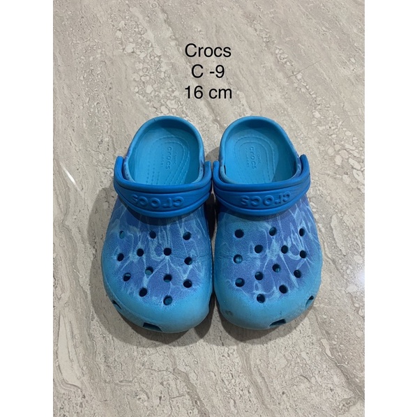 รองเท้าเด็กมือสอง Crocs  C-9 16 cm