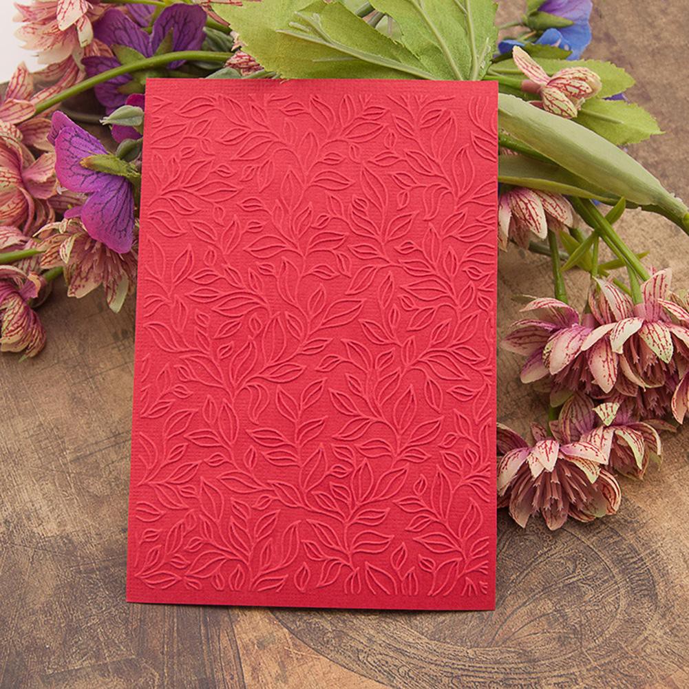 ACT DIY Scrapbooking Plastic Flower Embossing Folder Template for Album ...