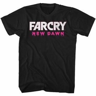 เสื้อยืดลําลอง ผ้าฝ้าย 100% แขนสั้น พิมพ์ลายโลโก้ Far Cry Dawn ใส่สบาย 2022