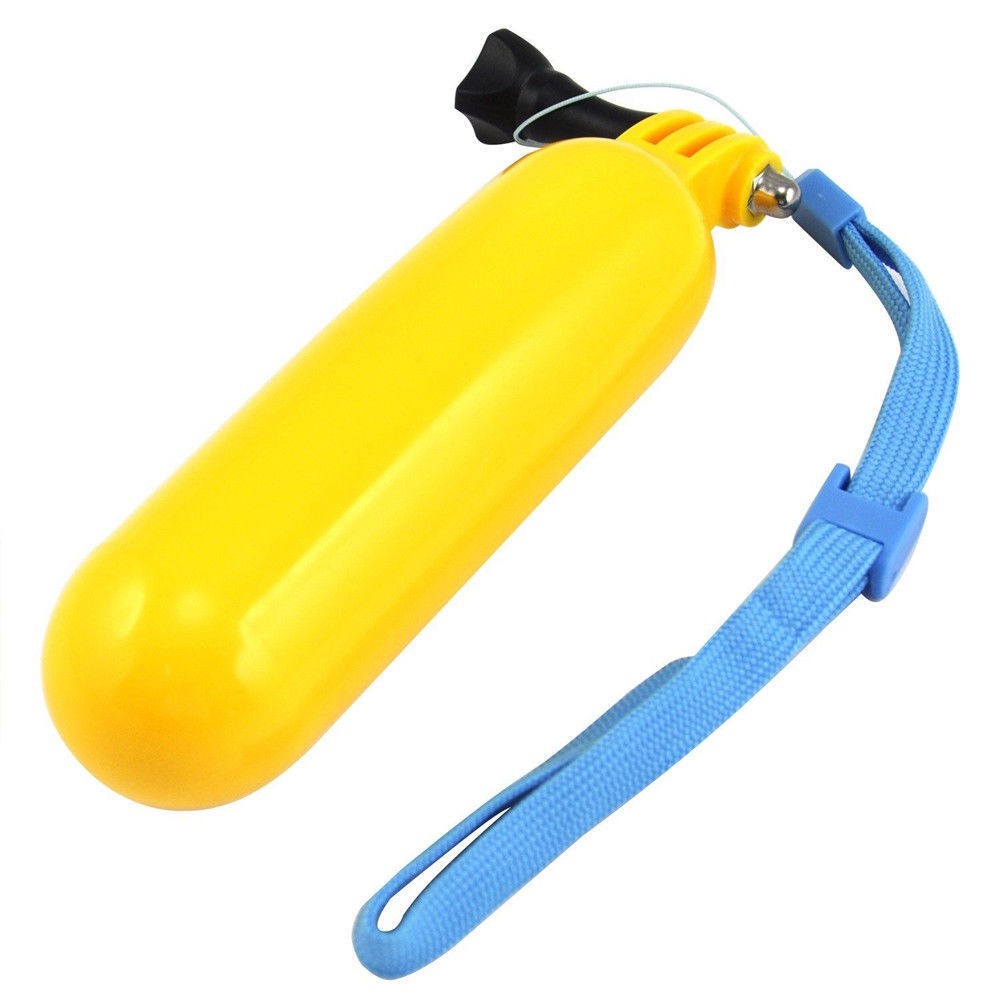 Floating Bar Yellow Floaty Bobber C ทุ่นลอยน้ำ ไม้ลอยน้ำ เบา เห็นชัด สีเหลือง กล้อง for GoPro / DJI l Action Camera