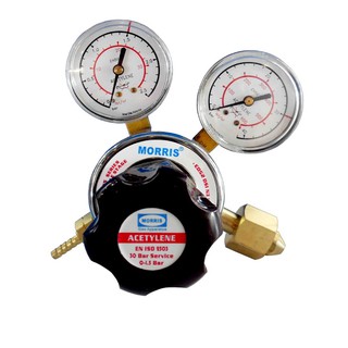 MORRIS เกจ์แก๊สอะเซทิลีน (1.4บาร์/20psi) 25-1.4M-AC
