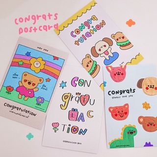 congrats postcard | by : happysticker.bkk