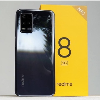 Realme 8 5G (RAM8 ROM128) อุปกรณ์แท้ยกกล่อง สภาพใหม่ เครื่องโชว์ศูนย์