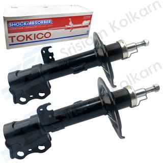 TOKICO โช๊คอัพหน้า ( 64066073&amp;64066080 ) TOYOTA ALTIS 2008 แก๊ส ขวา-ซ้าย(คู่)