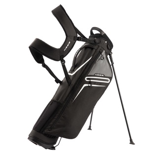 ถุงกอล์ฟ ถุงกอล์ฟน้ำหนักเบาเป็นพิเศษ มีขาตั้ง INESIS สีดำ / INESIS Golf Ultralight Stand Bag - Black, Gray