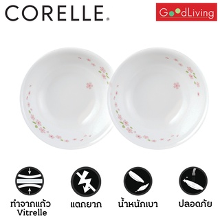 Corelle ถ้วยซุป/ซีเรียล ขนาด 500 ml. 6 (15.5 cm.) ลาย Sakura 2 ชิ้น/C-03-418-SR-2