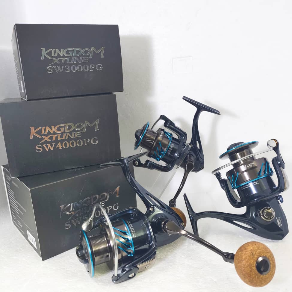 BULLZEN KINGDOM XTUNE SW/PG (ฟรี JAPAN LINE) 3000,4000,5000 FISHING REEL