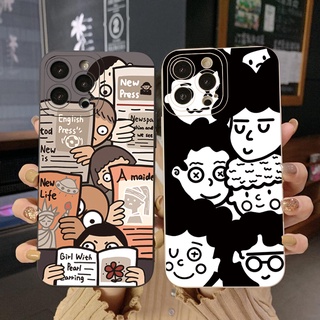 เคสโทรศัพท์มือถือ ขอบสี่เหลี่ยม ลายหนังสือพิมพ์ สําหรับ Realme C35 C11 2021 C12 C15 C21Y C25Y C25S Realme5 5i 6i 8 Pro