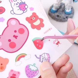 แหนบสเตนเลส สีมาการอง เรียบง่าย สําหรับนักเรียน DIY